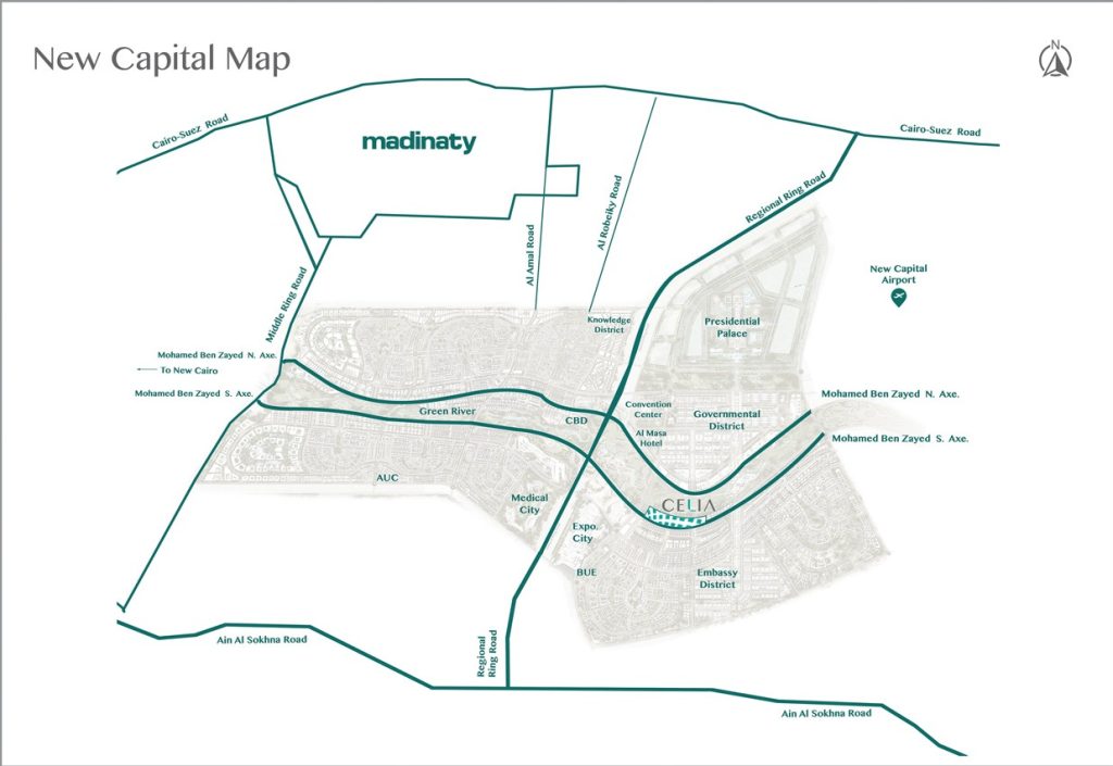 Location of Celia New Capital