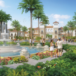 حدائق ونافورات داحل سيليا من طلعت مصطفى